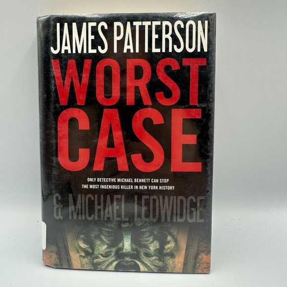 James Patterson Worst Case Hardcover Detective Thriller 2010 Michael Ledwidge - Picture 1 of 4